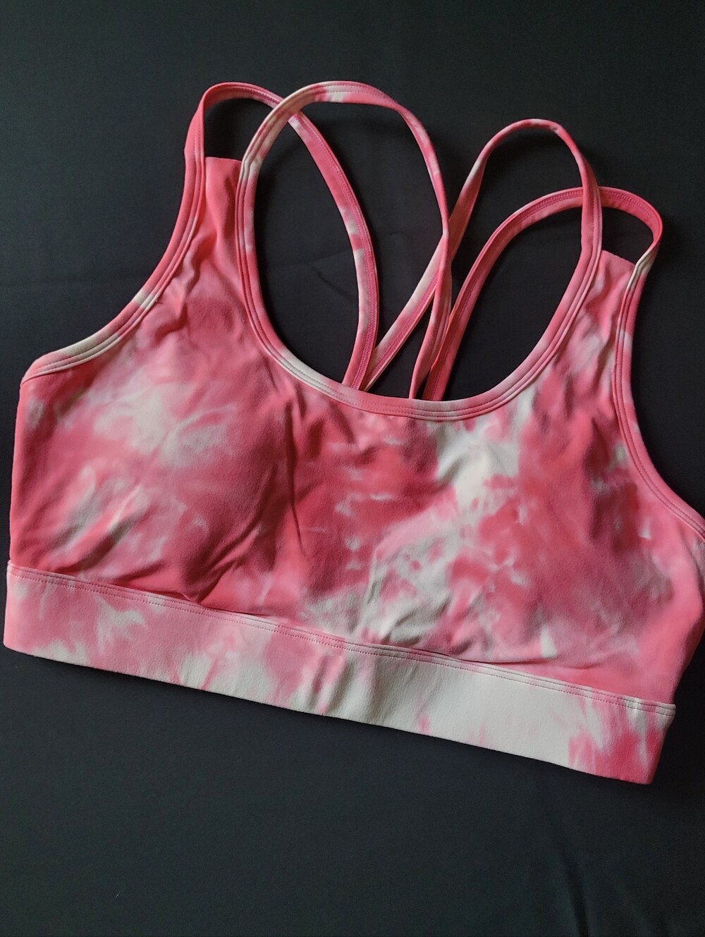 Vital Apparel Strappy Back Sports Bra Size M